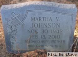 Martha V Johnson