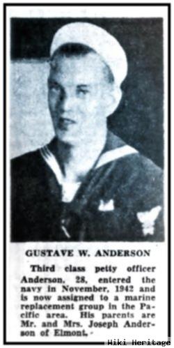 Gustave Wilhelm "gus" Anderson