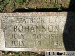 Patrick Lyons Bohannon