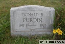 Donald B Purdin