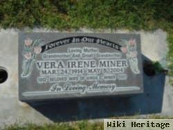 Vera Irene Poole Miner