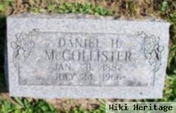 Daniel H Mccollister
