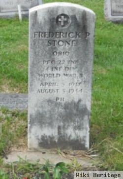 Pfc Frederick P. Stone