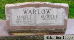 Ernest Tipton Warlow