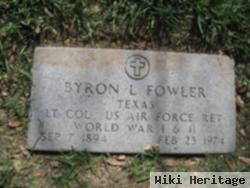 Byron L Fowler