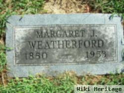 Margaret J. Pinkard Weatherford