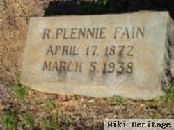 R Plennie Fain