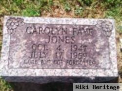 Carolyn Faye Jones