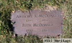 Anthony K Mcdonald