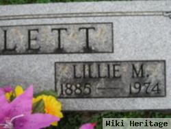 Lillie M Caughey Tillett