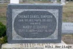 Mary Elizabeth Darby Simpson