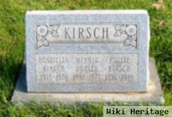 Mrs Minnie Kirsch Hurley