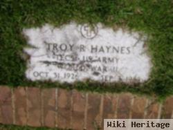 Troy Roland Haynes