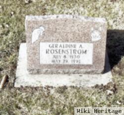 Geraldine A. Rosenstrom