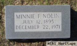 Minnie F Nolin