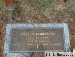 Billy D. Robinson