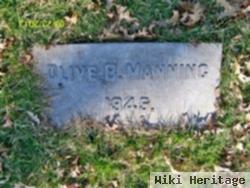 Olive B Manning