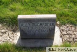 Julia M Gardner