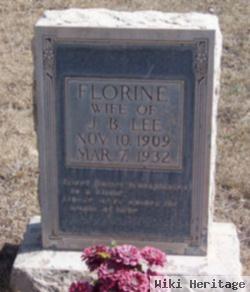 Florine Foreman Lee