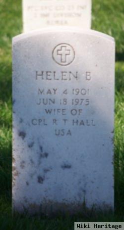 Helen B Hall