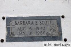 Barbara E Scott