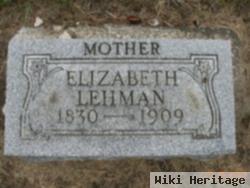 Elizabeth Kieffer Lehman