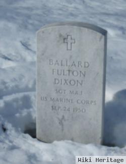 Ballard Fulton Dixon, Sr