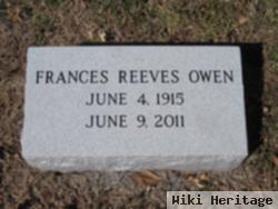 Frances Reeves Owen