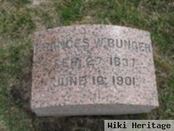 Frances W. Woodbridge Bunger