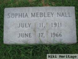 Mary Sophia Medley Nall