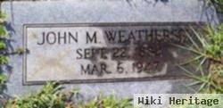 John M Weathersby