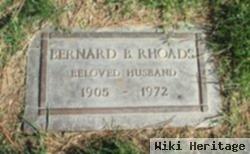 Bernard Bernie Rhoads