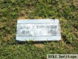 Sarah E. Whitchurch