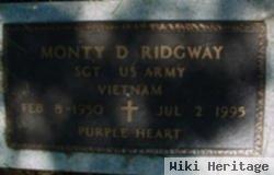 Monty D Ridgway