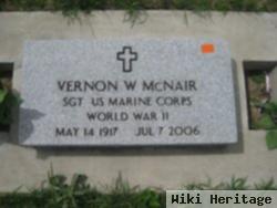 Sgt William Vernon "vern" Mcnair