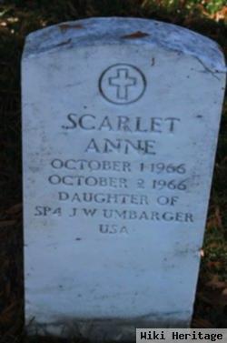 Scarlet Anne Umbarger