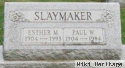 Esther M Slaymaker