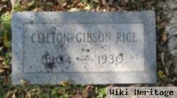 Clifton Gibson Rice