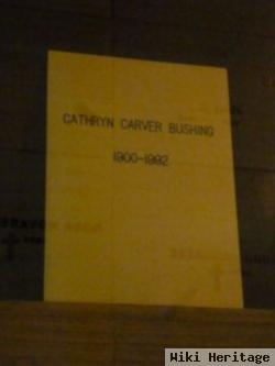 Cathryn Carver Bushing