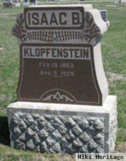 Isaac B Klopfenstein