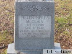 Helen Nerea Mcclain