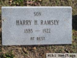 Harry H Ramsey