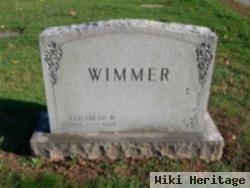 Elizabeth W Wimmer