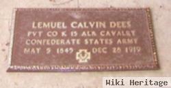 Lemuel Calvin Dees