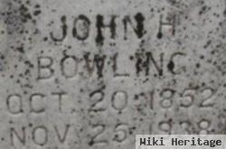 John H Bowling