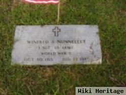 Sgt Winfred A Nunnelley