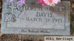 Lorene Eckols Davis