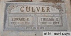 Edward R. Culver