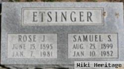 Samuel S Etsinger