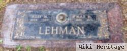 Max Milburn Lehman, Sr